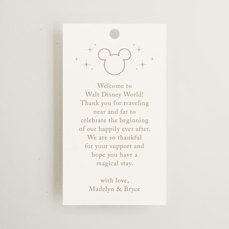 Wedding Favor Tags