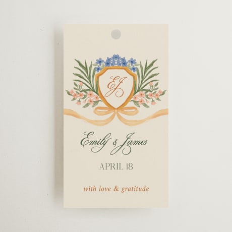 Wedding Favor Tags
