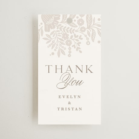 Wedding Favor Tags