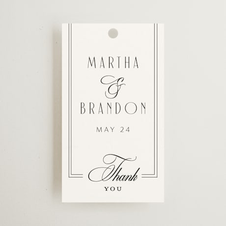Wedding Favor Tags