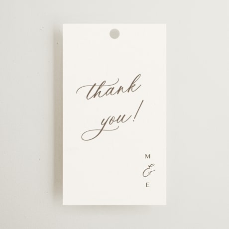 Wedding Favor Tags