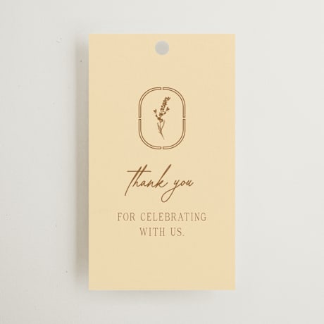 Wedding Favor Tags