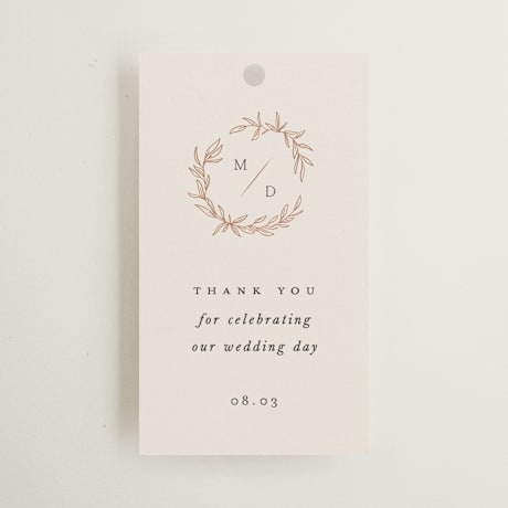 Wedding Favor Tags