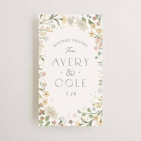 Wedding Favor Tags