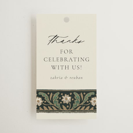 Wedding Favor Tags
