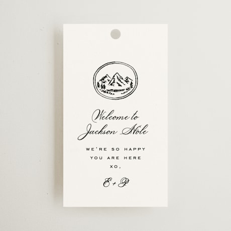 Wedding Favor Tags