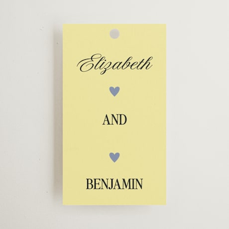 Wedding Favor Tags