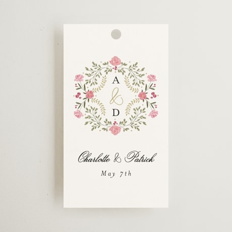 Wedding Favor Tags