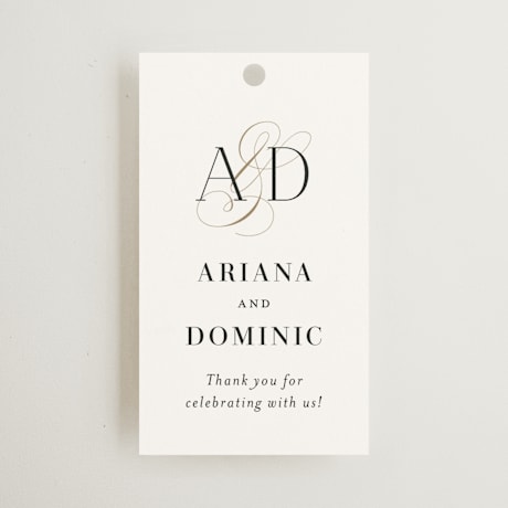 Wedding Favor Tags