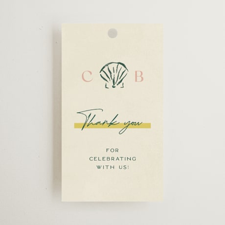 Wedding Favor Tags