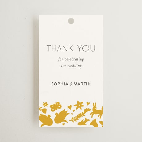 Wedding Favor Tags