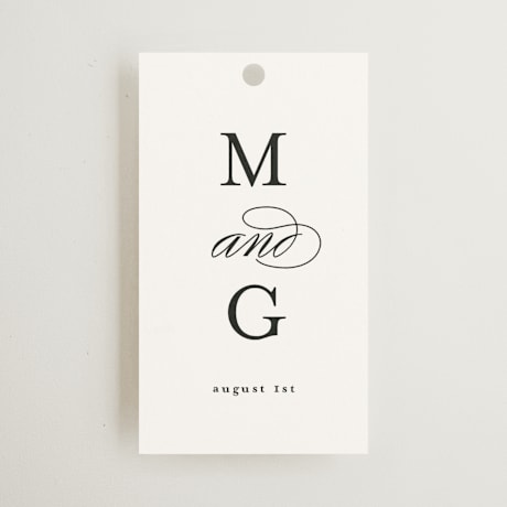 Wedding Favor Tags