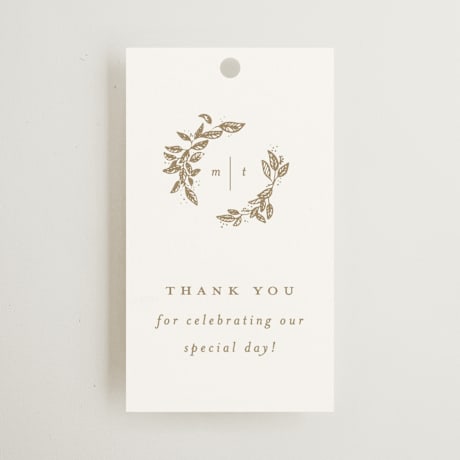 Wedding Favor Tags