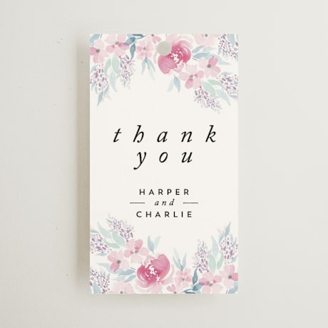Wedding Favor Tags