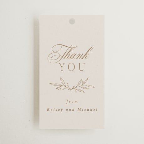 Wedding Favor Tags