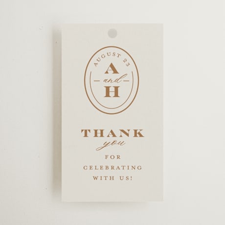 Wedding Favor Tags