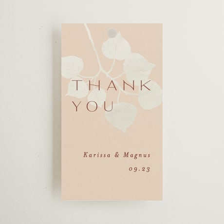 Wedding Favor Tags