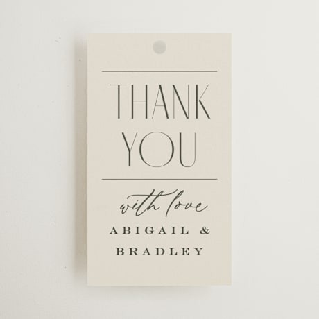 Wedding Favor Tags