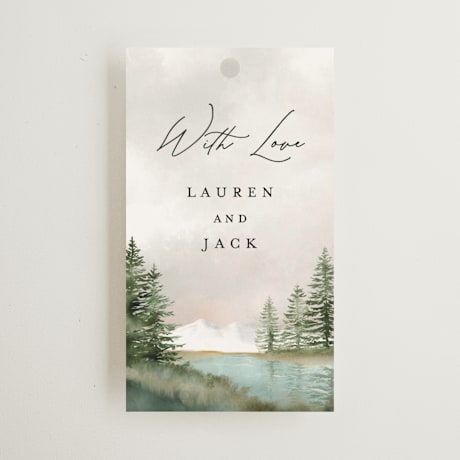 Wedding Favor Tags