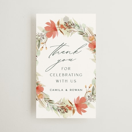 Wedding Favor Tags