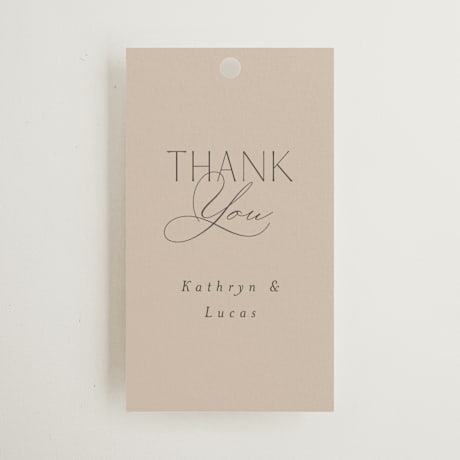 Wedding Favor Tags