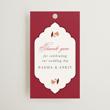 Wedding Favor Tags