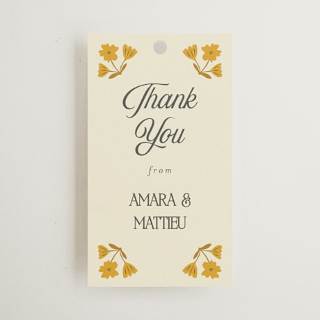 Wedding Favor Tags