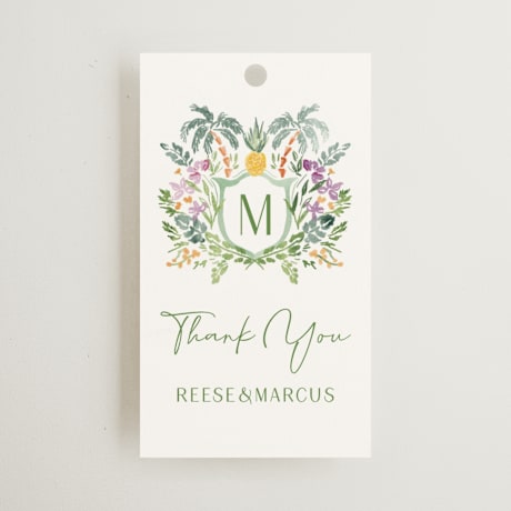 Wedding Favor Tags