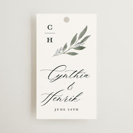 Wedding Favor Tags
