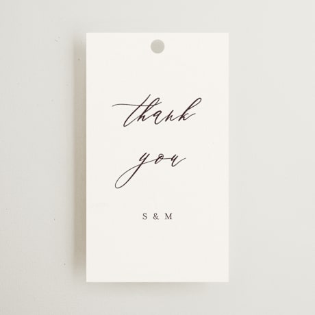 Wedding Favor Tags