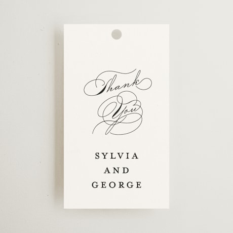 Wedding Favor Tags