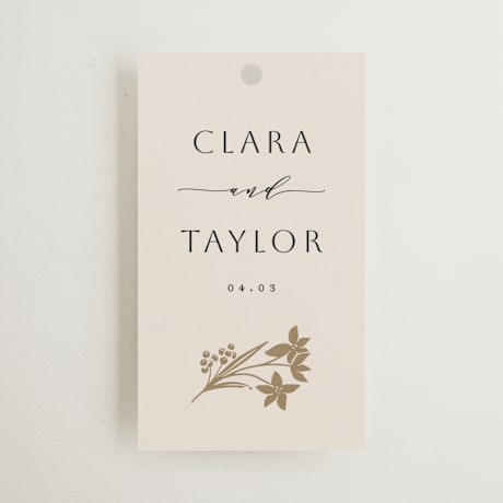 Wedding Favor Tags