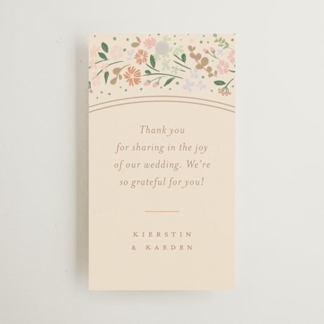 Wedding Favor Tags