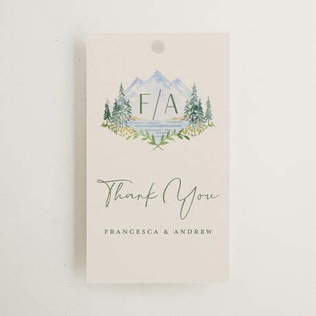 Wedding Favor Tags
