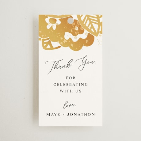 Wedding Favor Tags