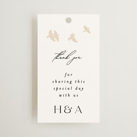 Wedding Favor Tags