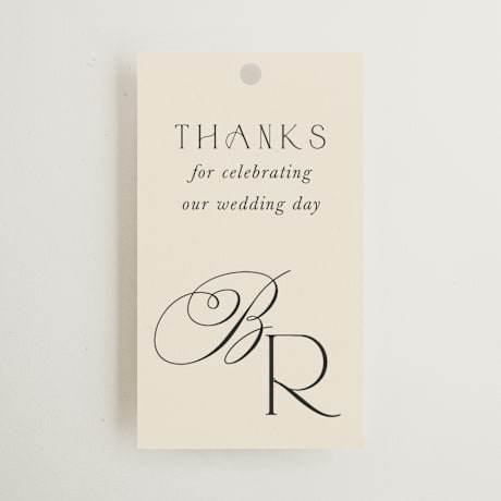 Wedding Favor Tags