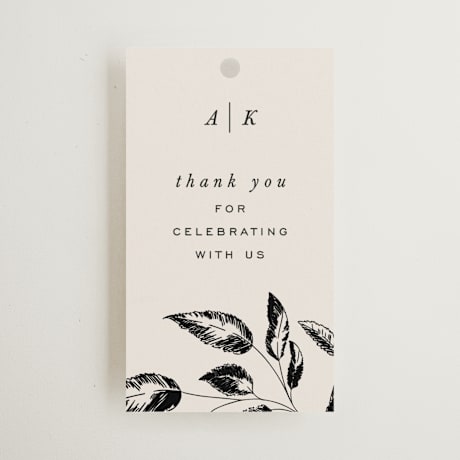 Wedding Favor Tags