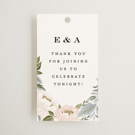 Wedding Favor Tags