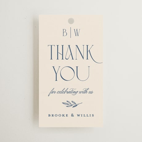 Wedding Favor Tags