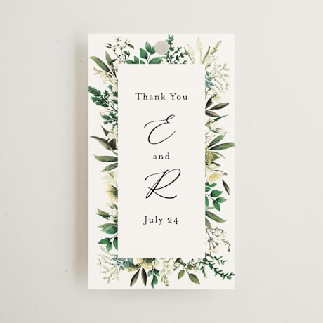 Wedding Favor Tags