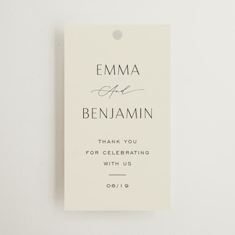Wedding Favor Tags