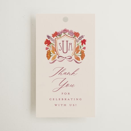 Wedding Favor Tags