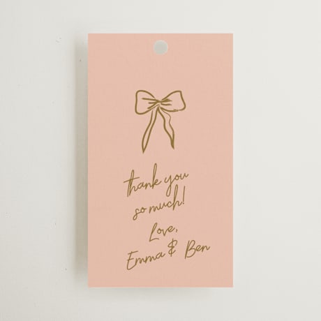 Wedding Favor Tags