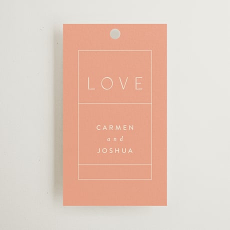 Wedding Favor Tags