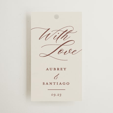 Wedding Favor Tags