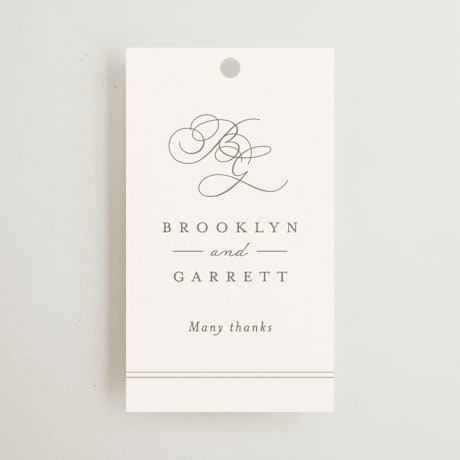 Wedding Favor Tags