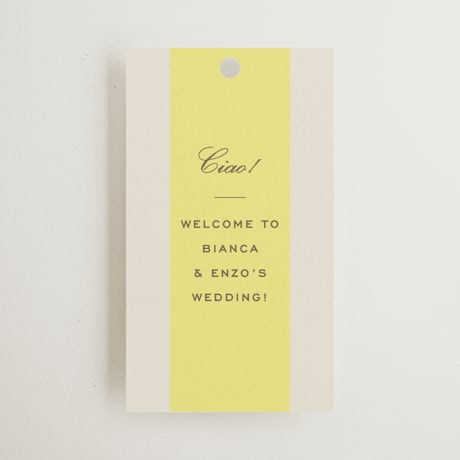 Wedding Favor Tags