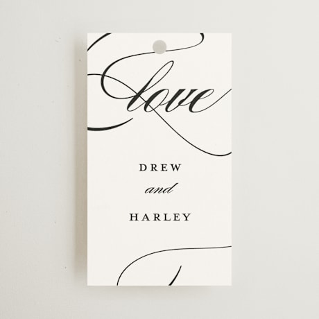 Wedding Favor Tags