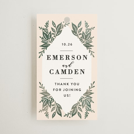 Wedding Favor Tags